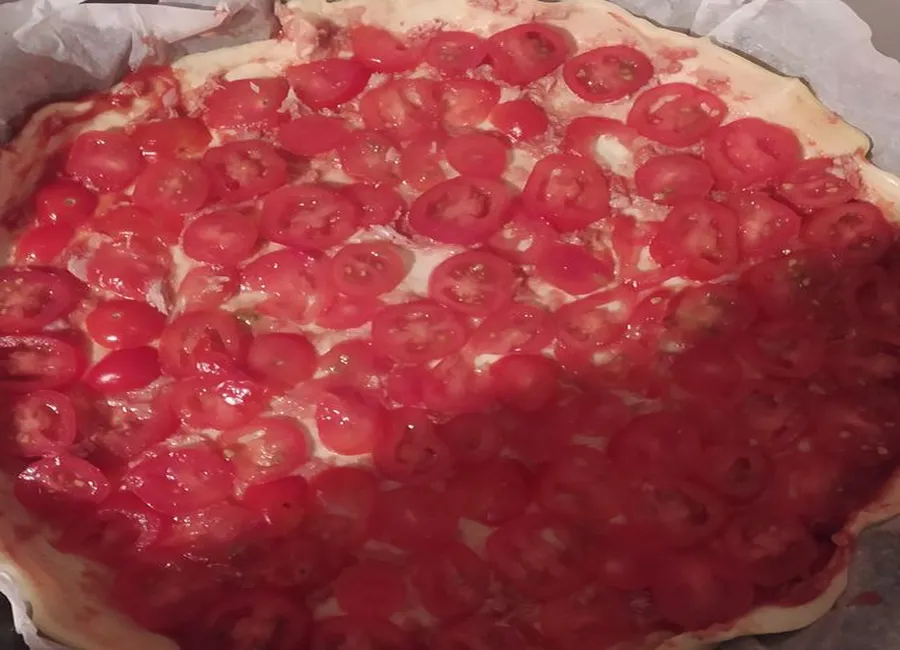 Tarte au thon façon pizza