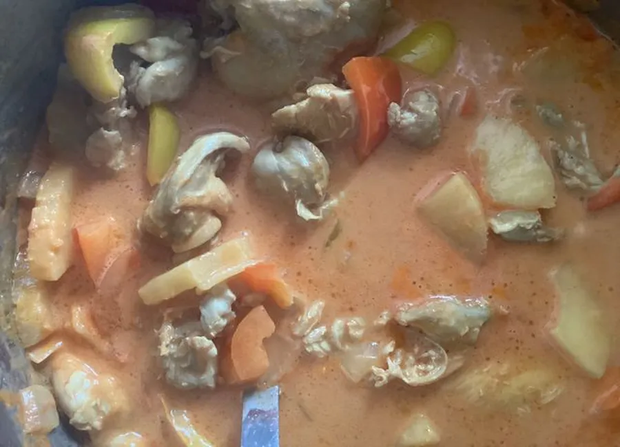 Poulet coco et ananas de mamz'elle amélie