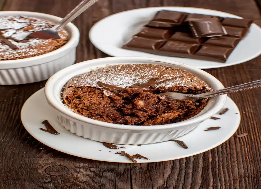 Dessert top chrono 1 min et 40 secondes : pomme chocolat