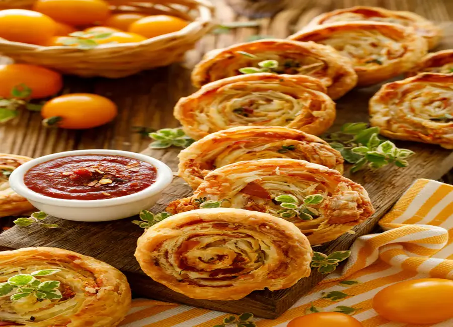 Mini pizzas escargots pour l'apéro