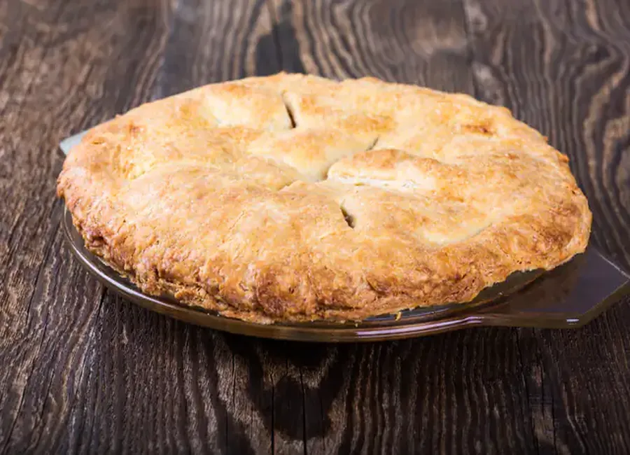 Tarte pomme/fraise meringuée