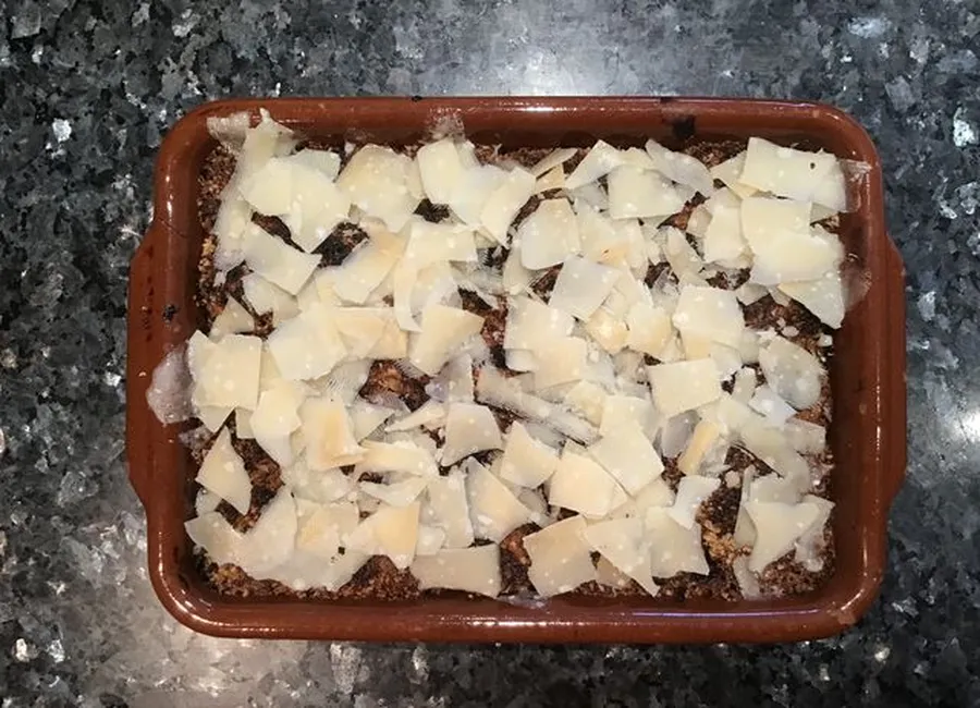 Crumble de courgettes à l'italienne