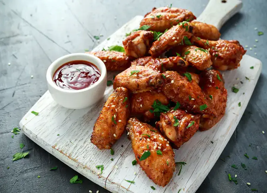 Ailerons de poulet au coca