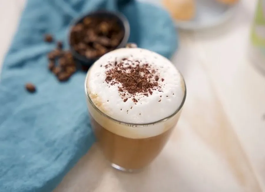Café au baileys light et sa mousse légère à l’amande