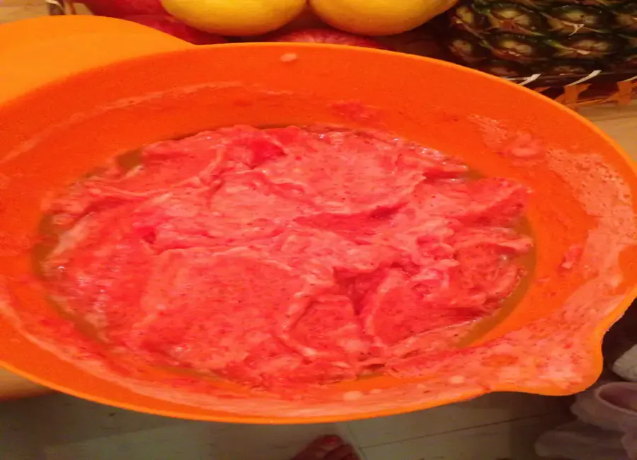 Sorbet à la fraise