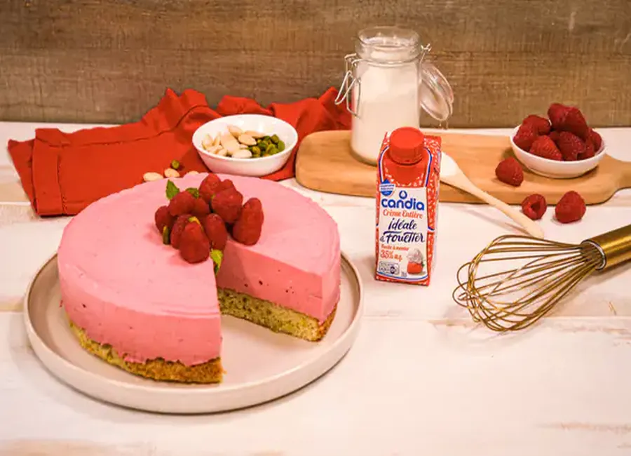 Bavarois framboise