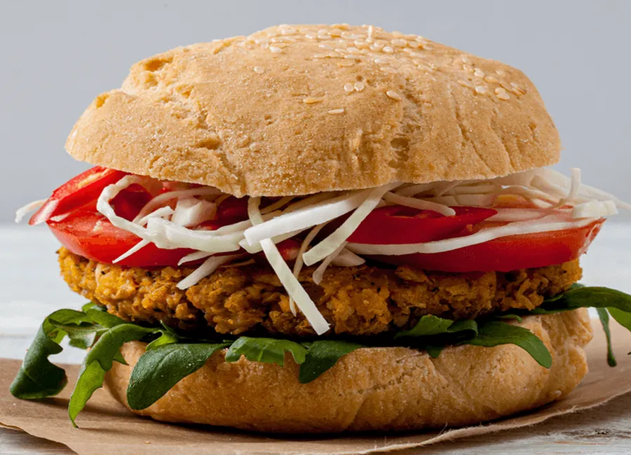 Hamburgers végétariens aux lentilles corail