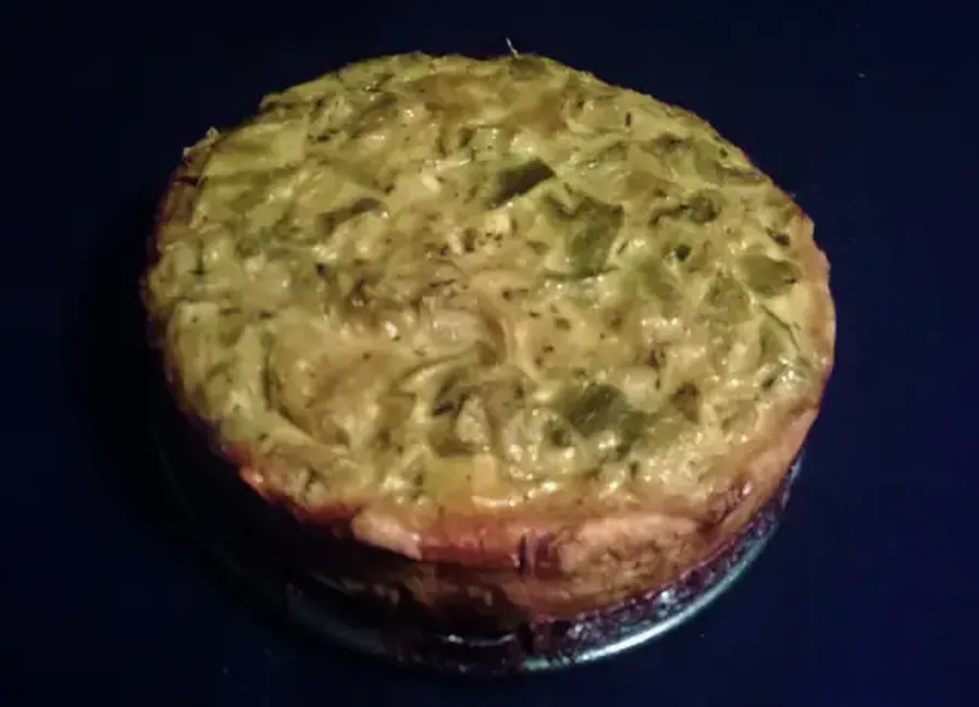 Tarte aux poireaux...un peu spéciale