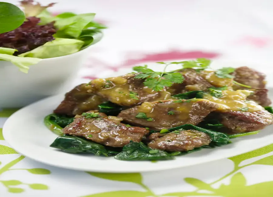 Fricassée d'agneau à l'oseille