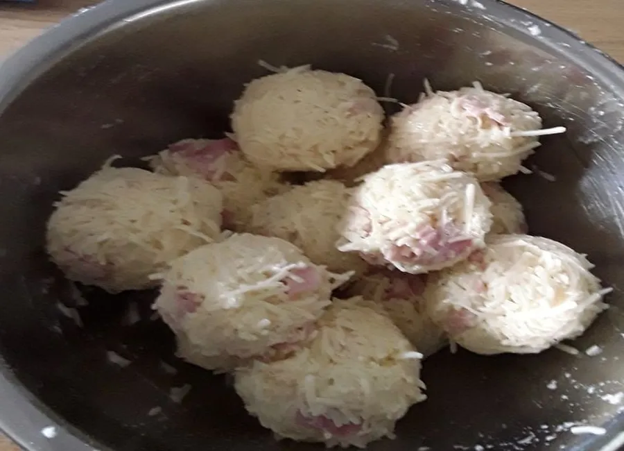 Croquettes de jambon au fromage