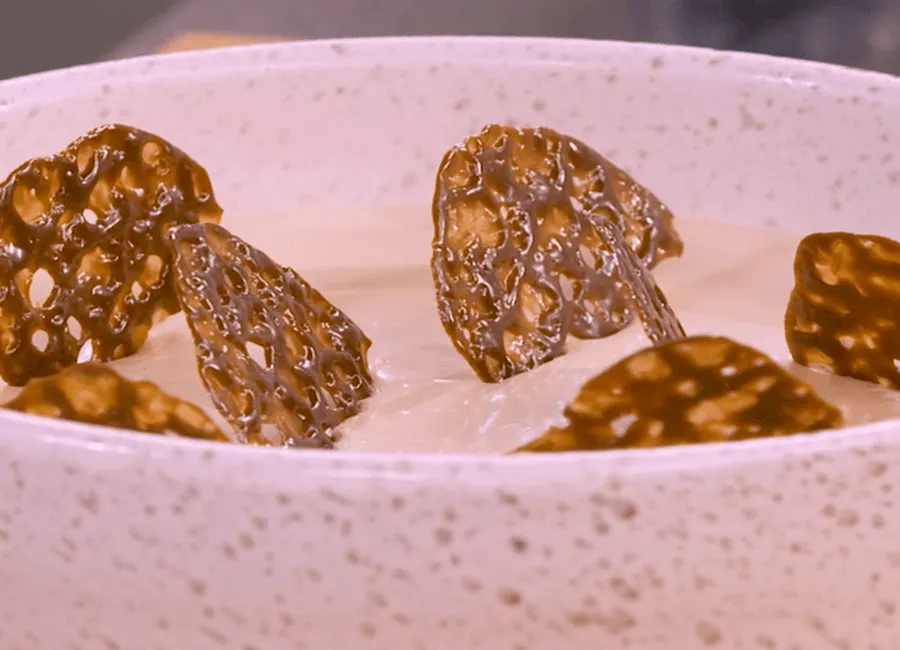 Panna cotta au café et au carambar par laurent mariotte