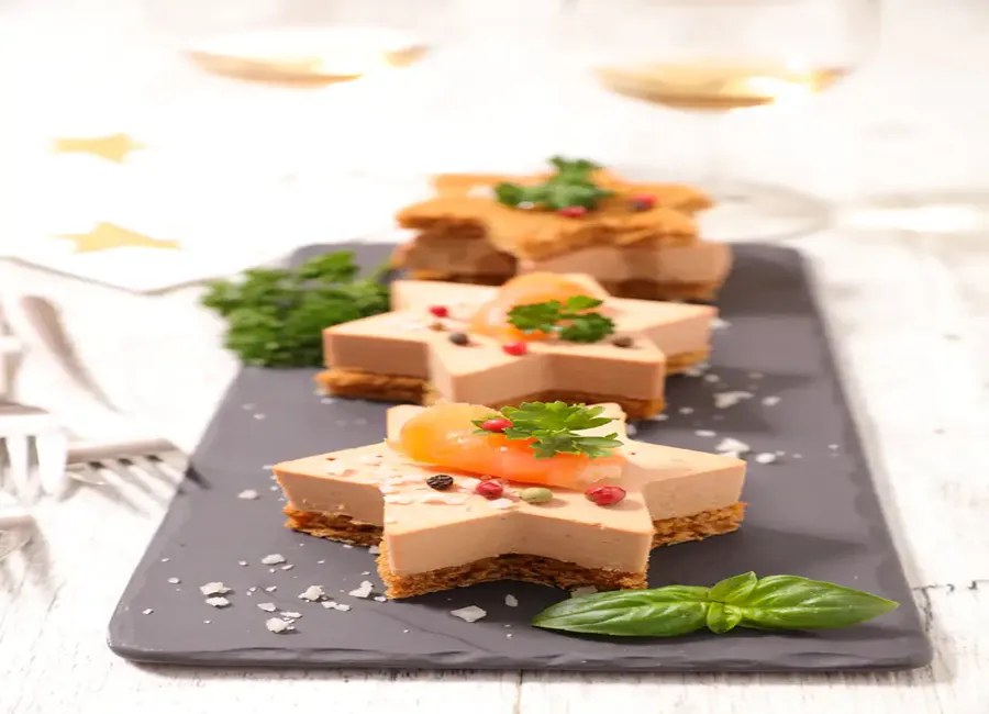 Toasts au foie gras et pain d'épices