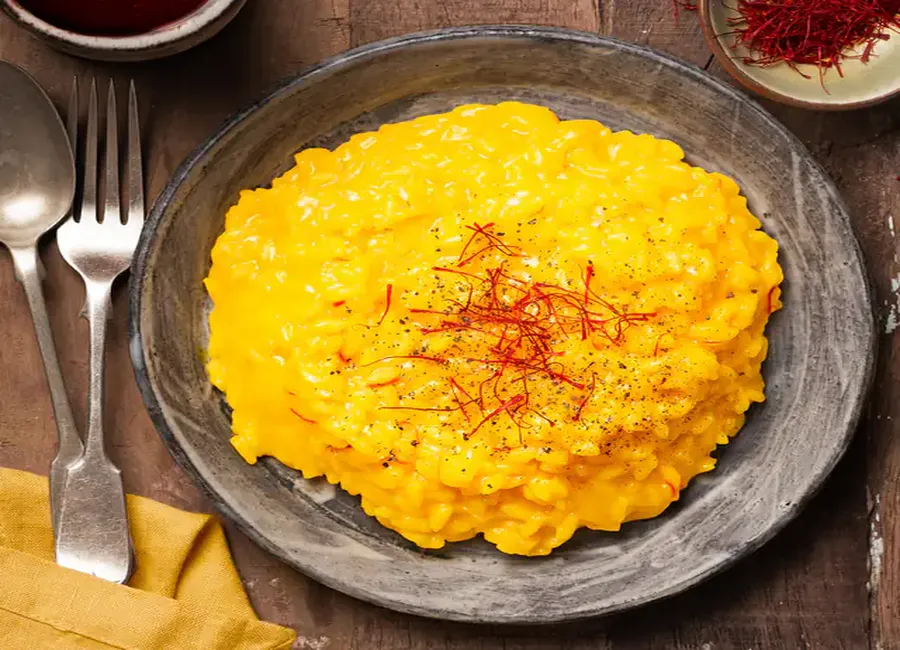 Risotto au safran