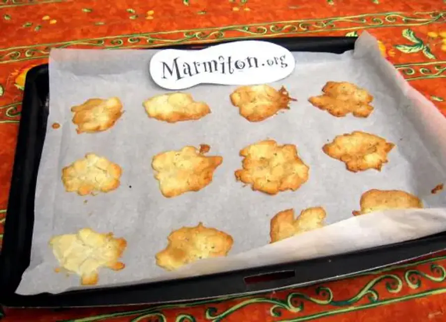 Tuiles aux amandes sans oeuf