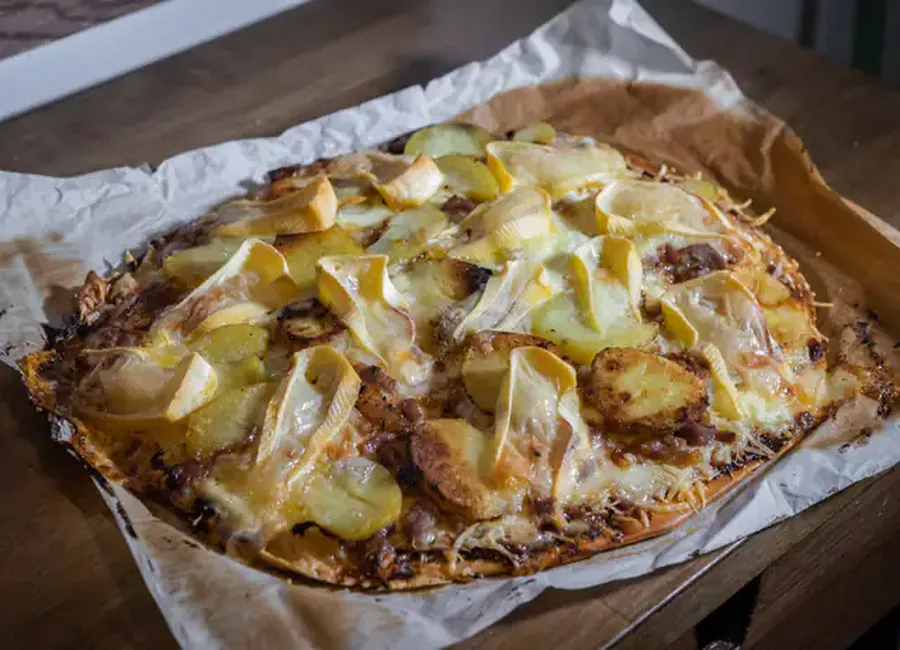 Pizza au reblochon