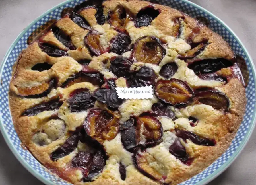 Gâteau autrichien aux quetsches