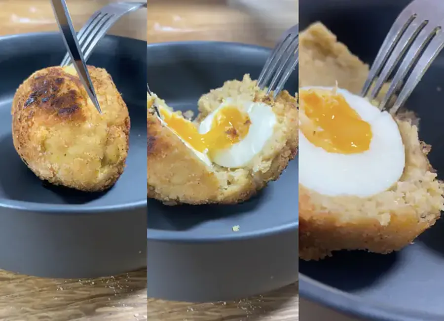 Scotch eggs végétariens