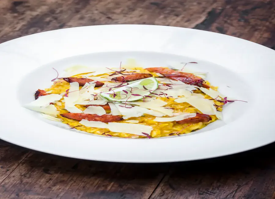 Risotto au chorizo et dinde