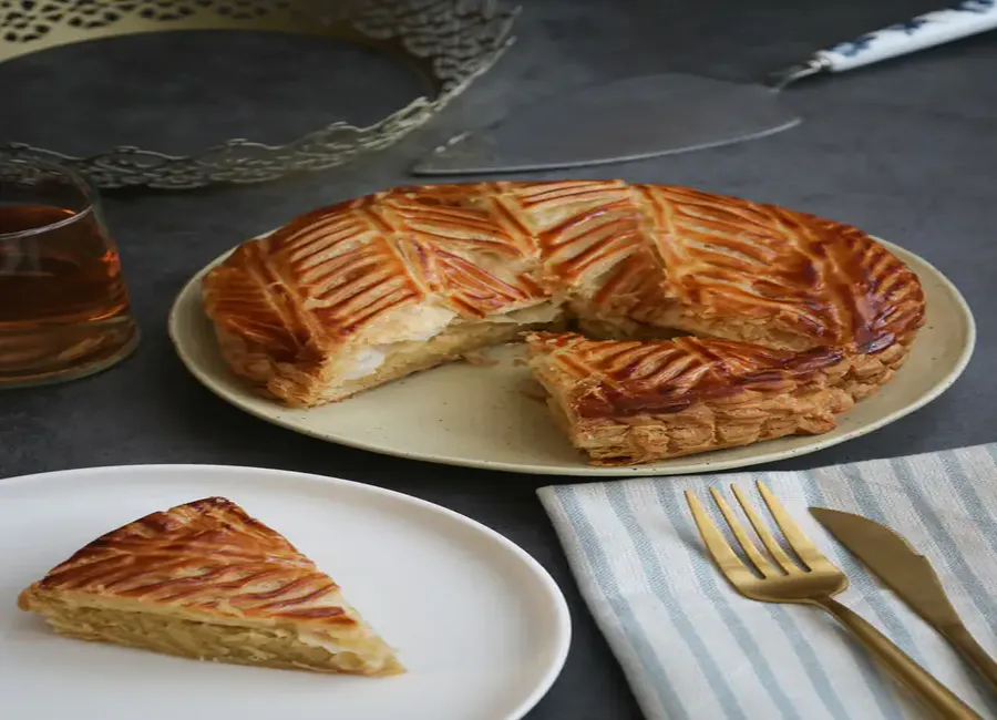Galette des rois à l'onctueuse crème d'amande