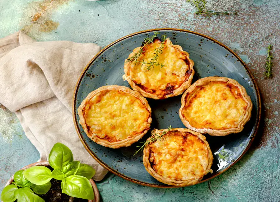 Mini quiches au légumes