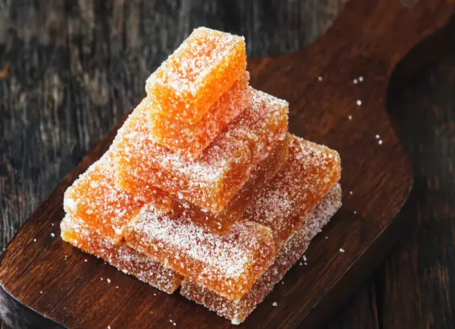 Pâte de fruits aux pommes