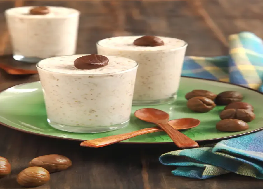Mousse simple à la crème de marron