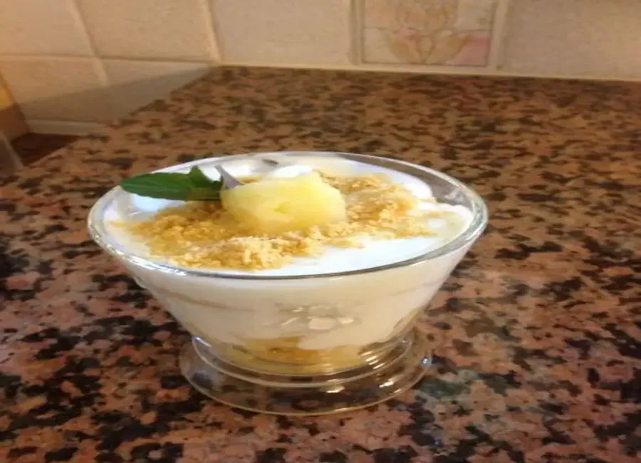 Verrines fraîcheurs à l'ananas