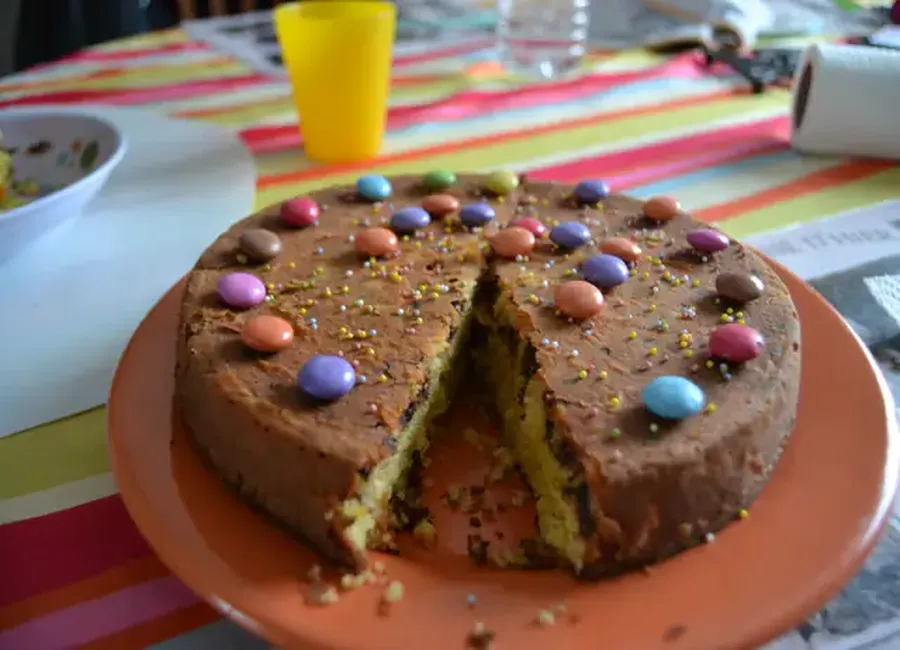 Gâteau orange-chocolat