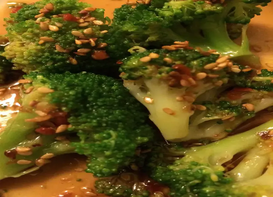 Salade de brocolis à la coréenne