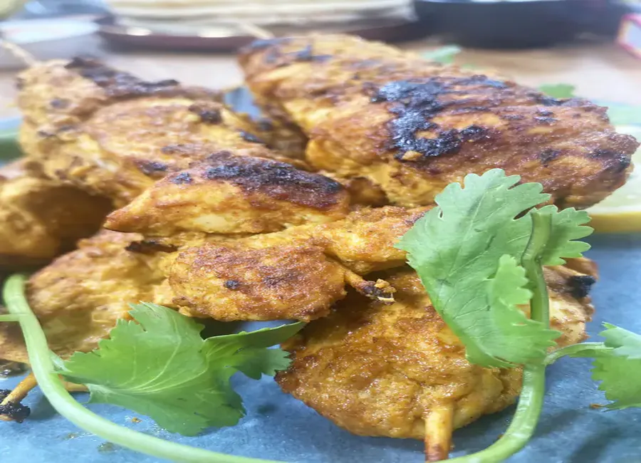 Murgh tandoori (poulet à l'indienne)