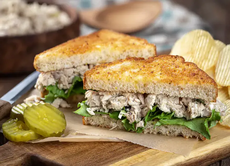 Croque-monsieur au thon