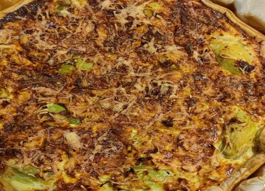 Quiche thon et artichaut