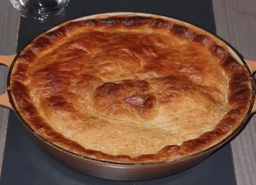 Lapin en croûte à la moutarde