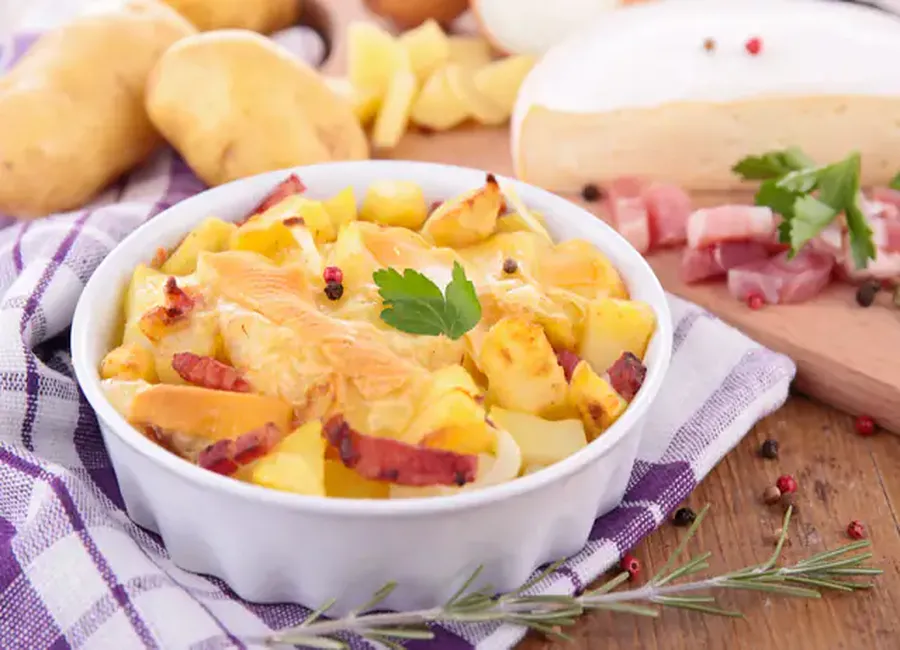 Extra tartiflette familiale (sans vin et moins chère)