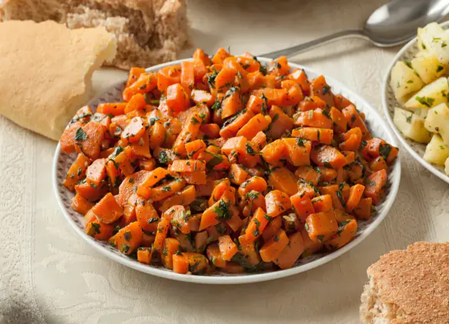 Salade de carottes à la marocaine