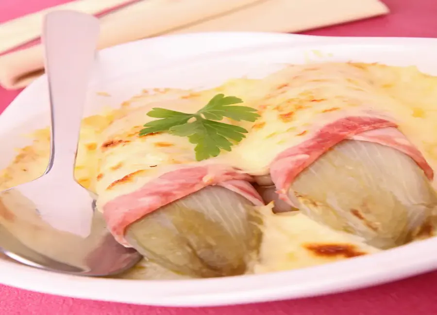Endives au jambon légères