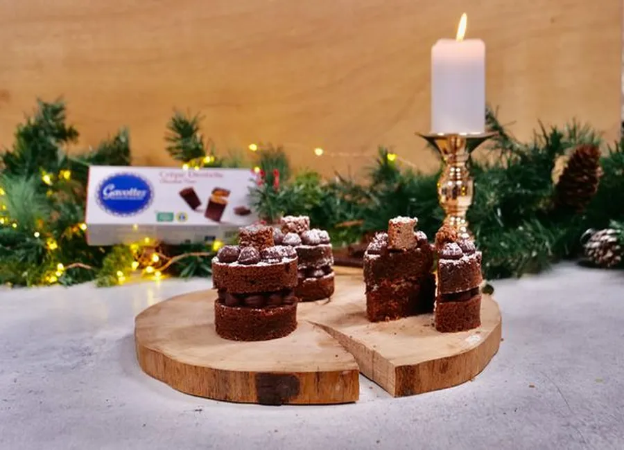 Bouchées de noël au chocolat