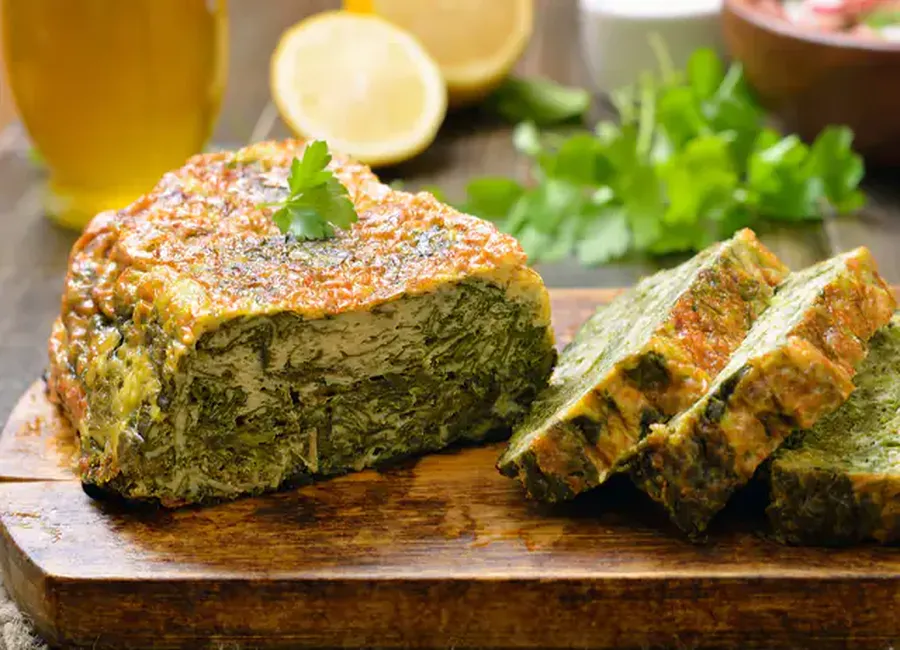 Cake aux épinards et chèvre frais