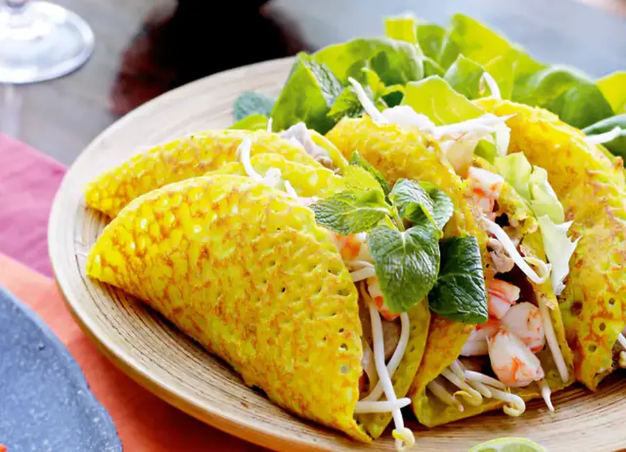 Crêpe vietnamienne (banh xeo)