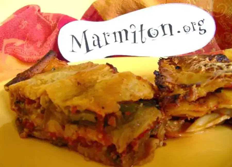 Lasagnes végétariennes façon moussaka