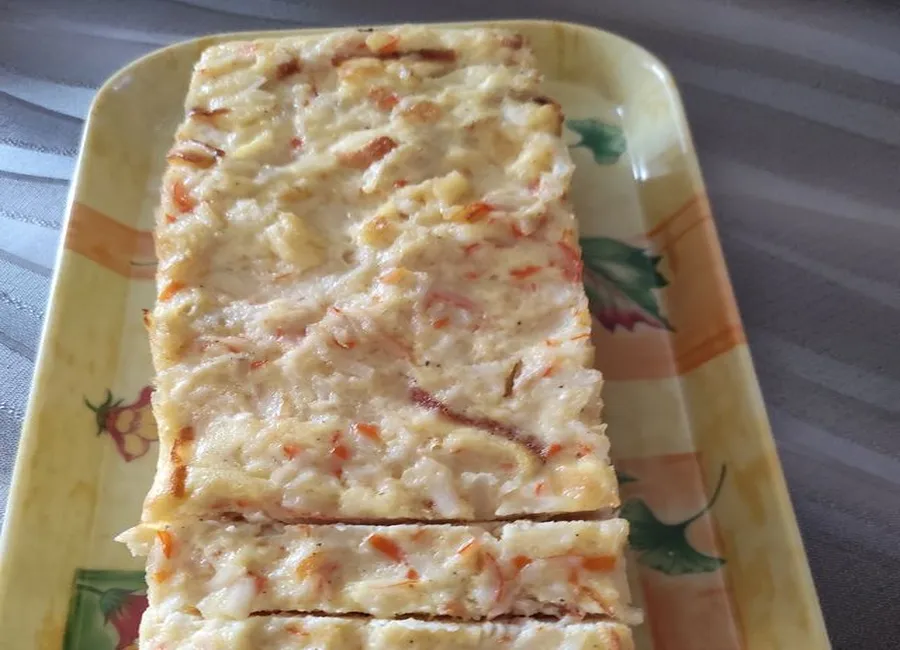 Pain de surimi aux asperges