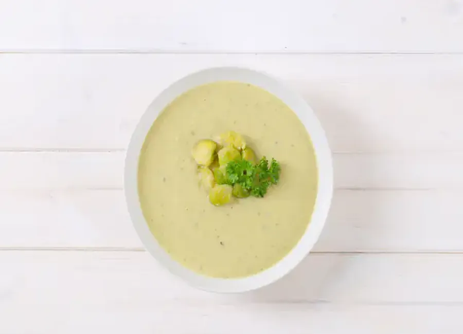 Velouté de choux de bruxelles