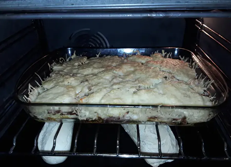 Gratin de pommes de terre aux lardons