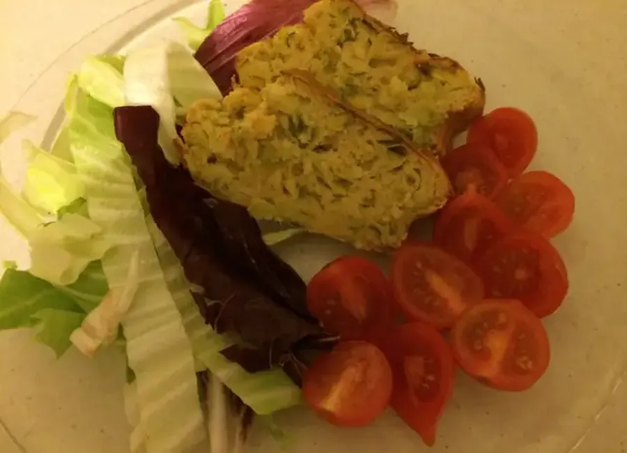 Cake poireaux jambon