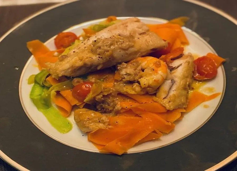 Filet de perche au cidre