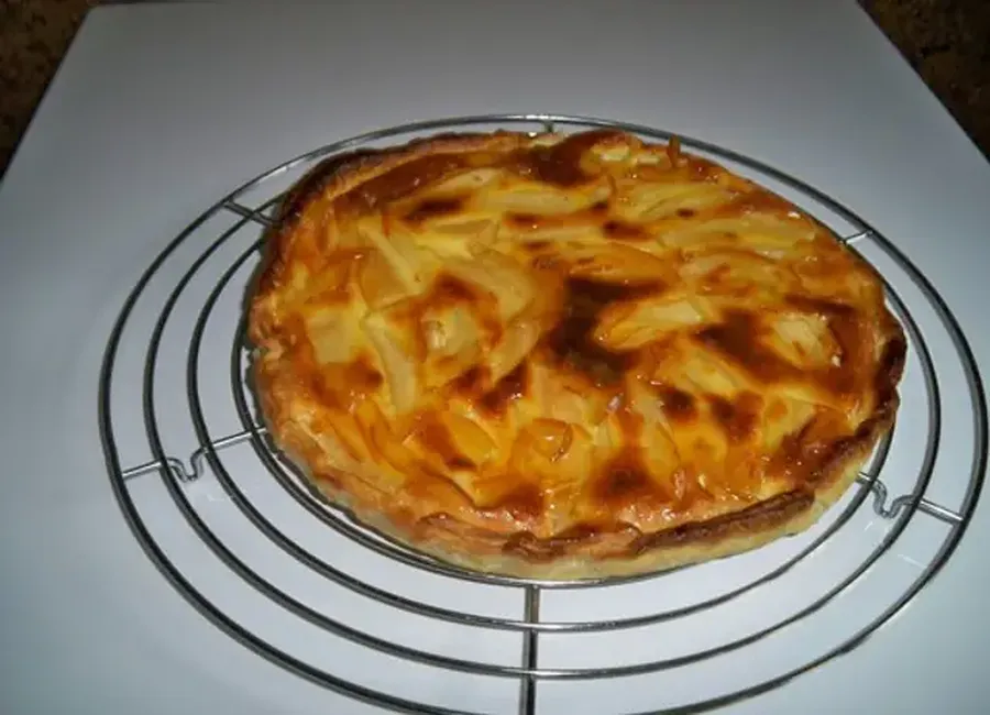 Tarte aux poires et au mascarpone