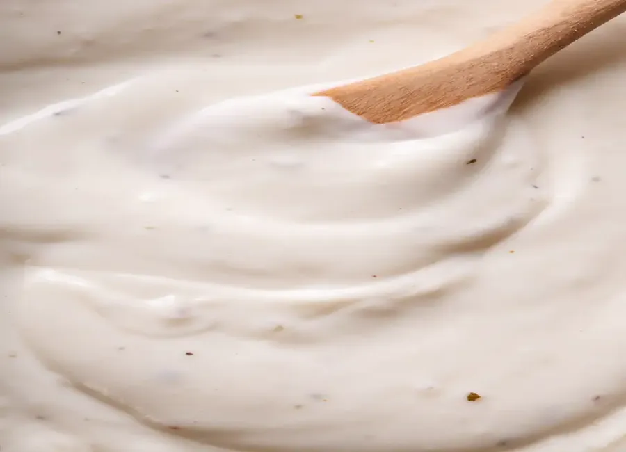 Béchamel au lait de soja