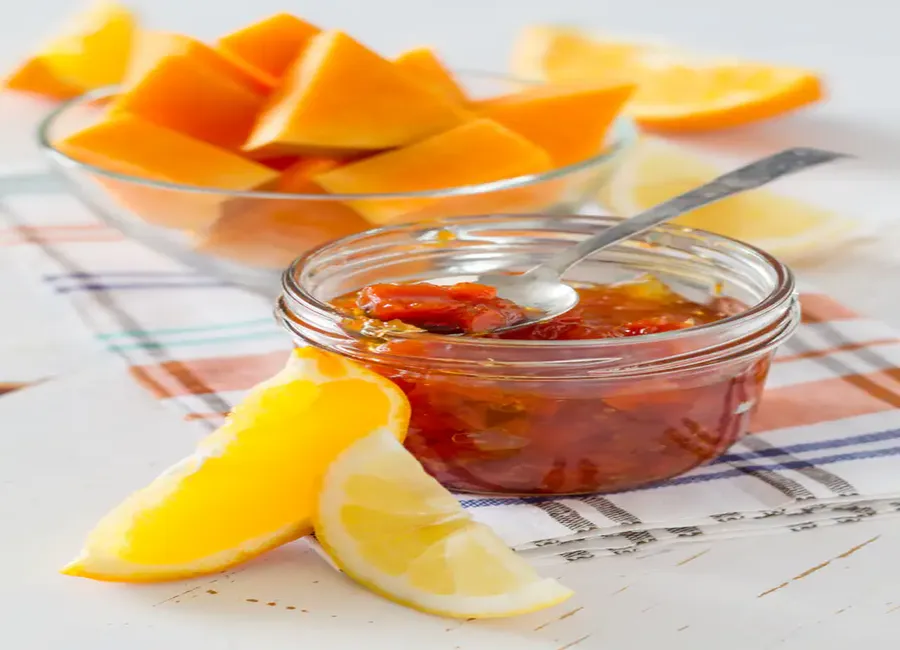 Confiture de potiron à l'orange