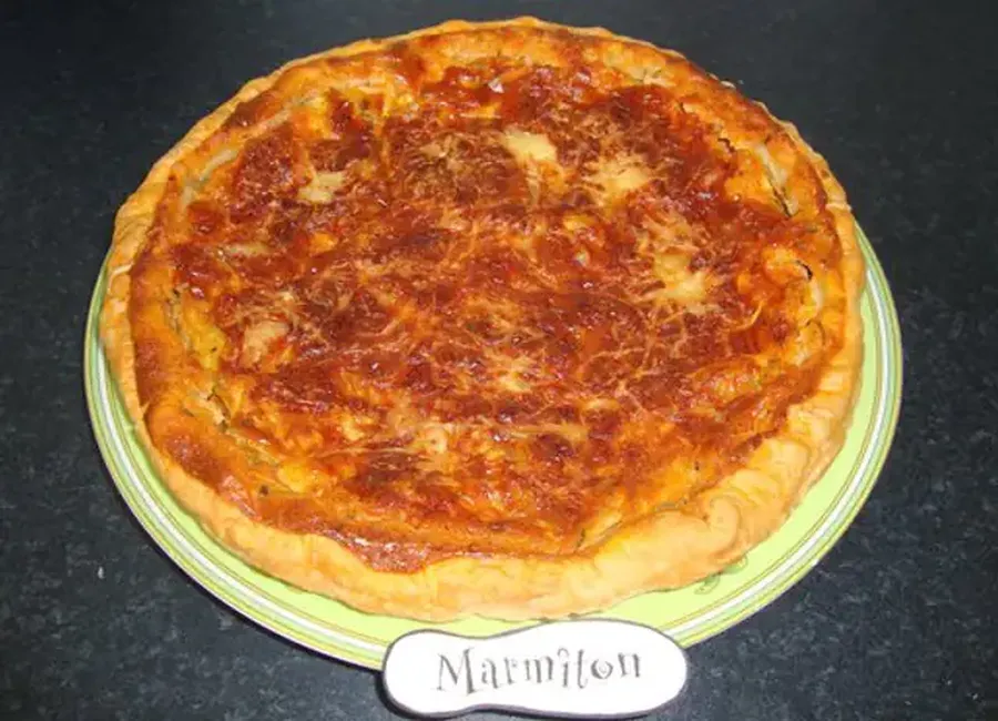 Tarte aux courgettes au mascarpone