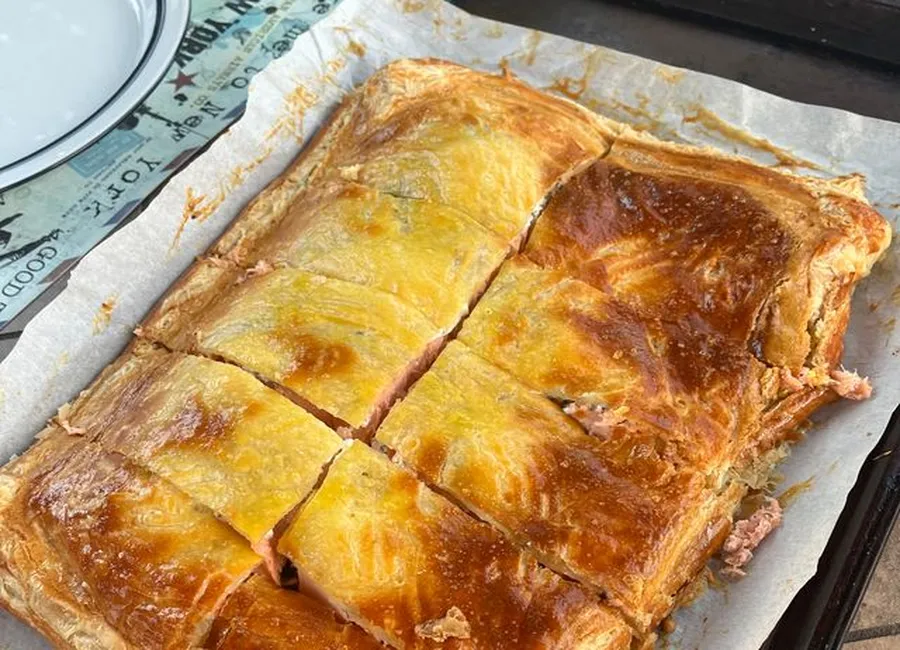 Feuilletée de saumon
